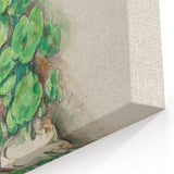 Impressionist Wall Art - Geraniums in Pots - Cezanne’s Botanical Art Print