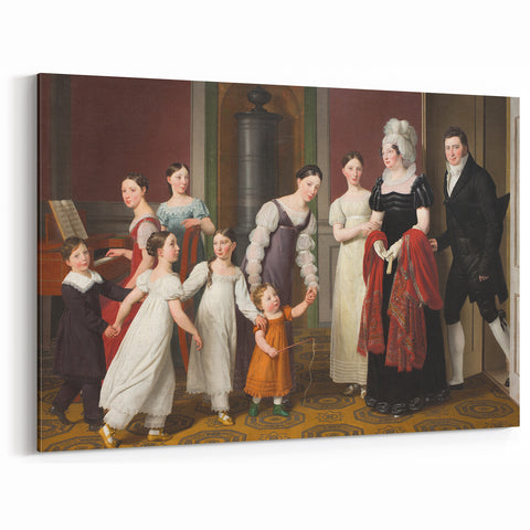 Elegant Realism Family Portrait - The Nathanson Family