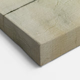 Geometric Line Art - Teal and Beige Abstract with Black Accents