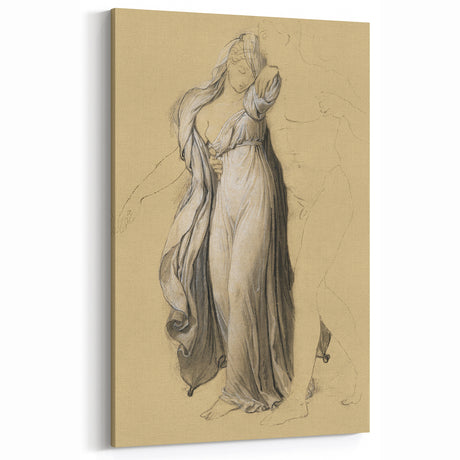 Neoclassical Art Print: Castor & Pollux Freeing Helen - Classical Study Art