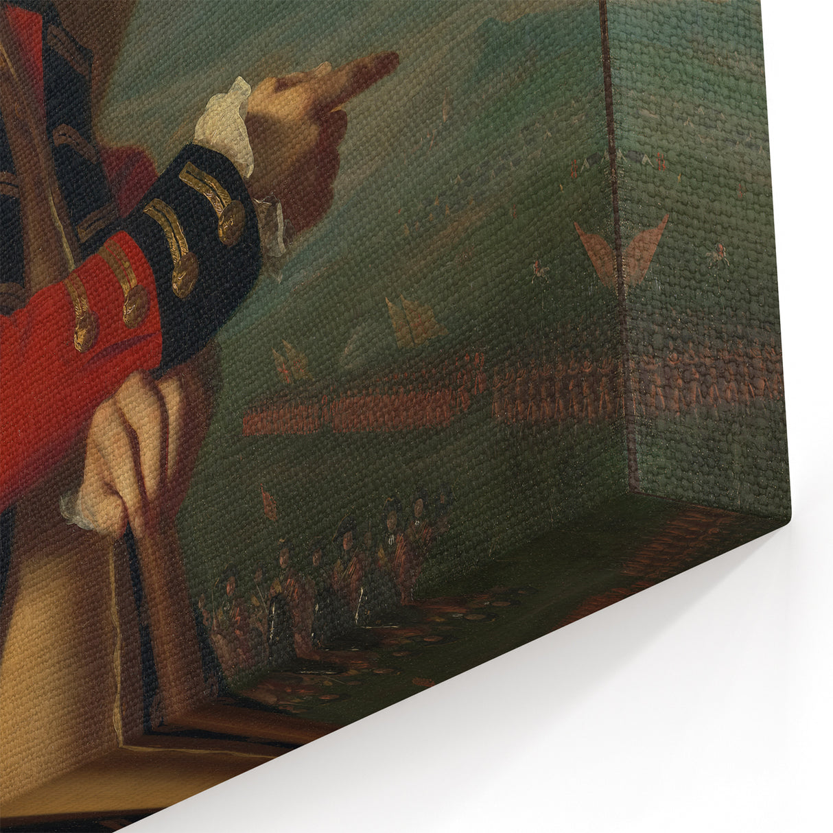 Neoclassical Art Print of General Thomas Gage - 18th Century Classicism