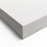 Black and White Abstract Line Art - Minimalist Smoke Flow Canvas