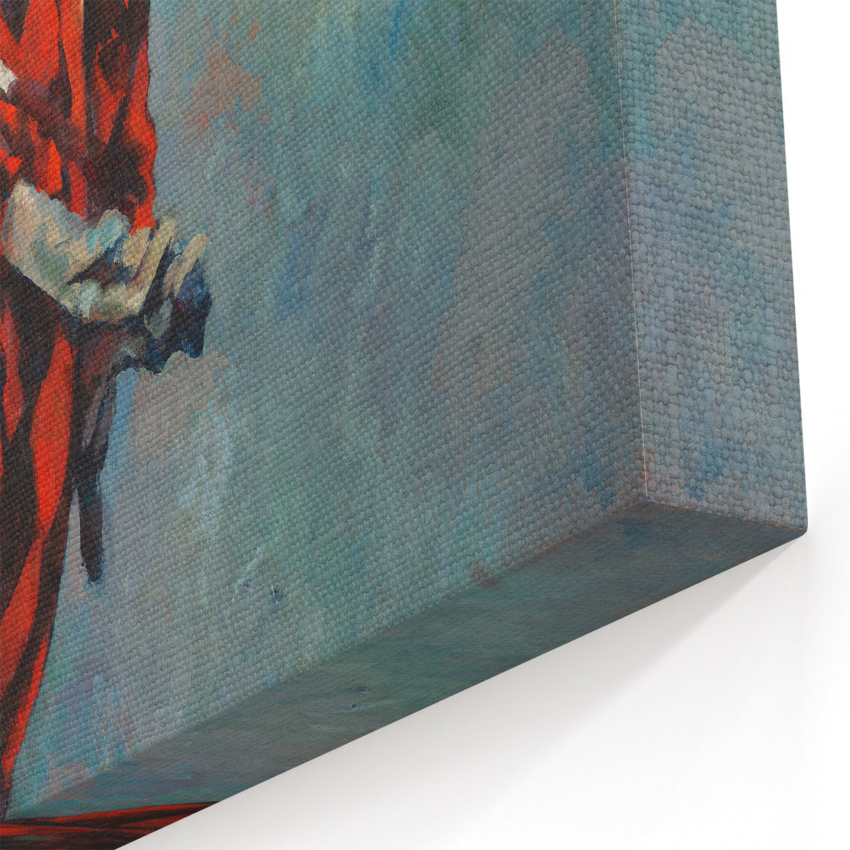 Impressionist Harlequin Wall Art - Paul Cézanne's Colorful Character Print