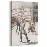 Impressionist Circus Wall Art - Toulouse-Lautrec's Acrobats Print