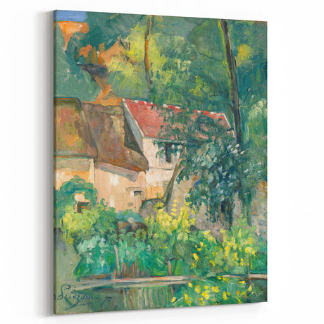 Impressionist Landscape Wall Art - Cézanne's House of Père Lacroix Print
