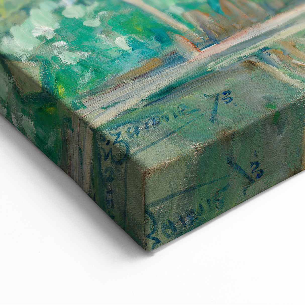 Impressionist Landscape Wall Art - Cézanne's House of Père Lacroix Print