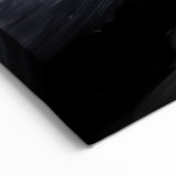 Golden Circle Abstract Art - Black White Gray Modern Wall Décor