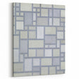 Modern Geometric Wall Art – Minimalist Gray Abstract Design Print