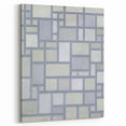 Modern Geometric Wall Art – Minimalist Gray Abstract Design Print