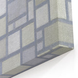 Modern Geometric Wall Art – Minimalist Gray Abstract Design Print