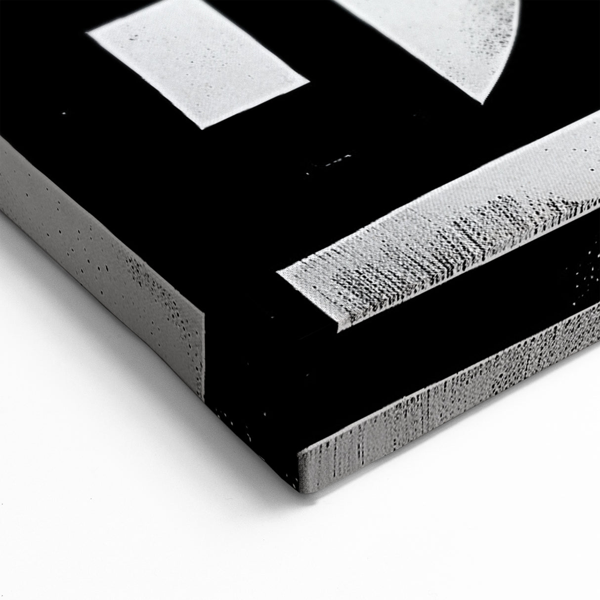 Bold Black and White Geometric Art - Modern Abstract Pattern Design