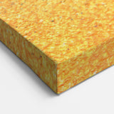 Ocean Breeze Abstract Art - Blue, Teal, and Golden Yellow Gradient