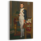 Neoclassical Art Print of Napoleon by David - Historic Leadership Decor