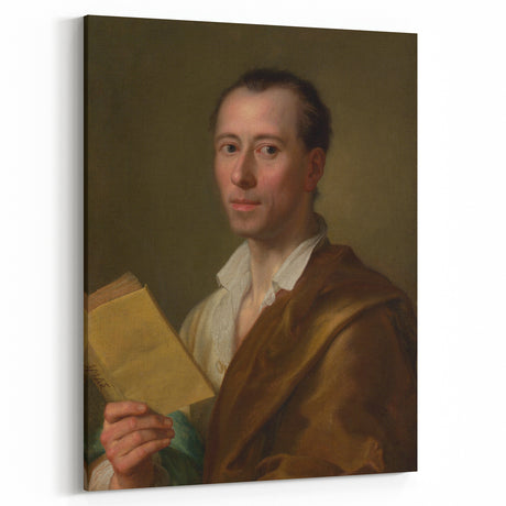 Neoclassical Art Print: Johann Winckelmann Portrait - Elegant Classicism