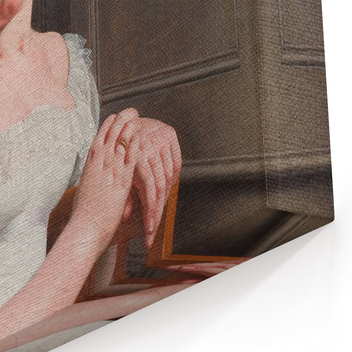 Neoclassical Art Print: Julie Eckersberg Portrait - Timeless Elegance