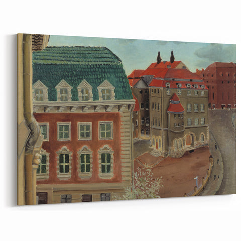 Charming Modern Cityscape Art – Classic Architectural Street View Decor