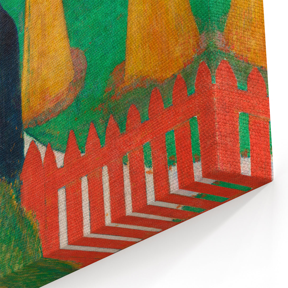 Vibrant Abstract Modern Wall Art - "Mistral" by Paul Gauguin Print