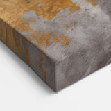 Abstract Gold and Purple Textured Art - Modern Luxury Wall Decor