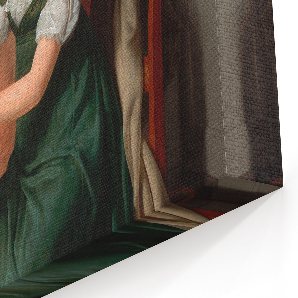 Neoclassical Art Print: Bella and Hanna Nathanson by Eckersberg - Refined Style
