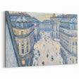 Impressionist Cityscape Wall Art - Caillebotte Paris Street View Print