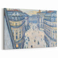Impressionist Cityscape Wall Art - Caillebotte Paris Street View Print