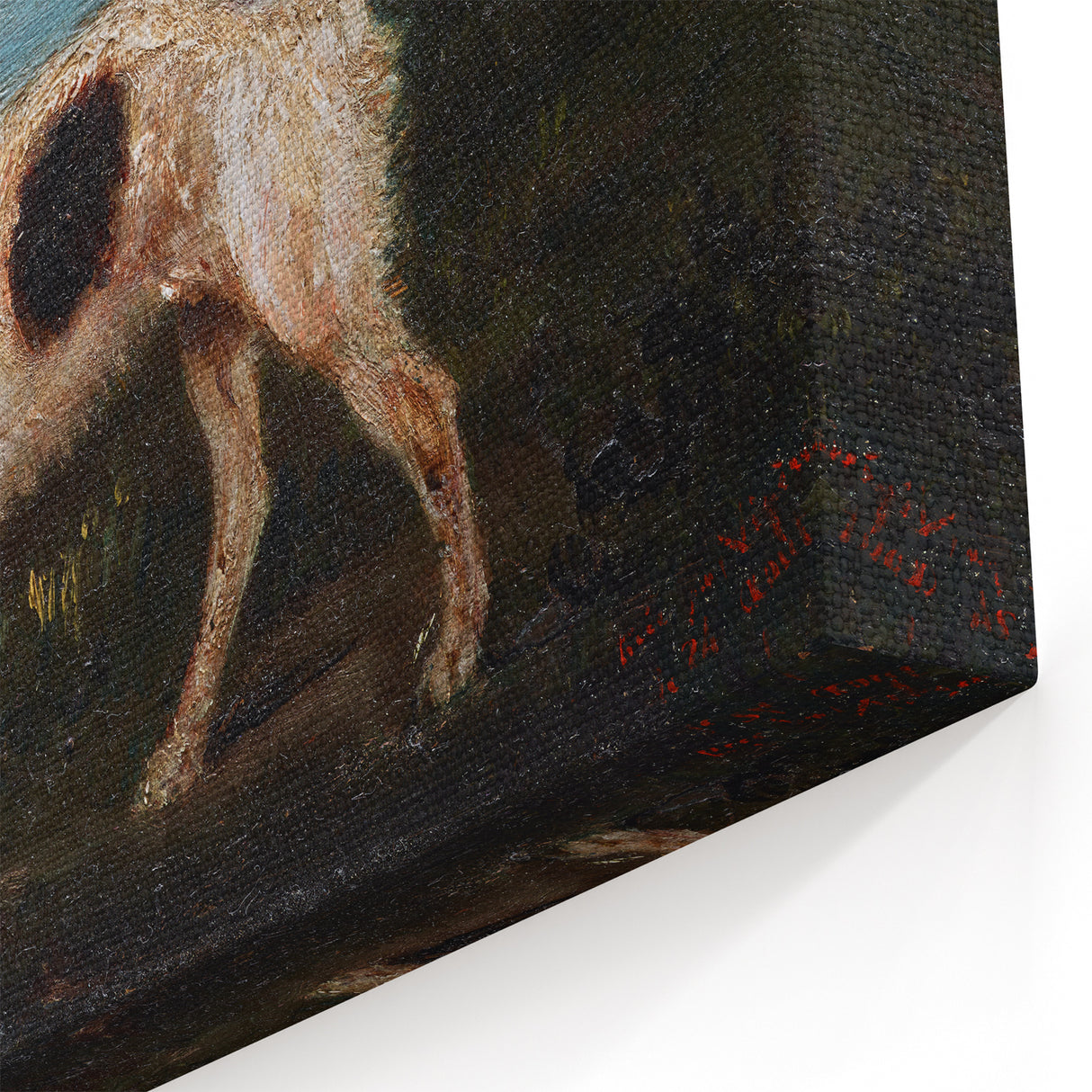 Impressionist Dog Portrait Wall Art - Toulouse-Lautrec Inspired Print