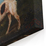 Impressionist Dog Portrait Wall Art - Toulouse-Lautrec Inspired Print