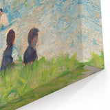 Impressionist Landscape Wall Art - Horse and Boats by Seurat Print