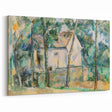 Impressionist Landscape Wall Art - House and Trees by Cézanne Print