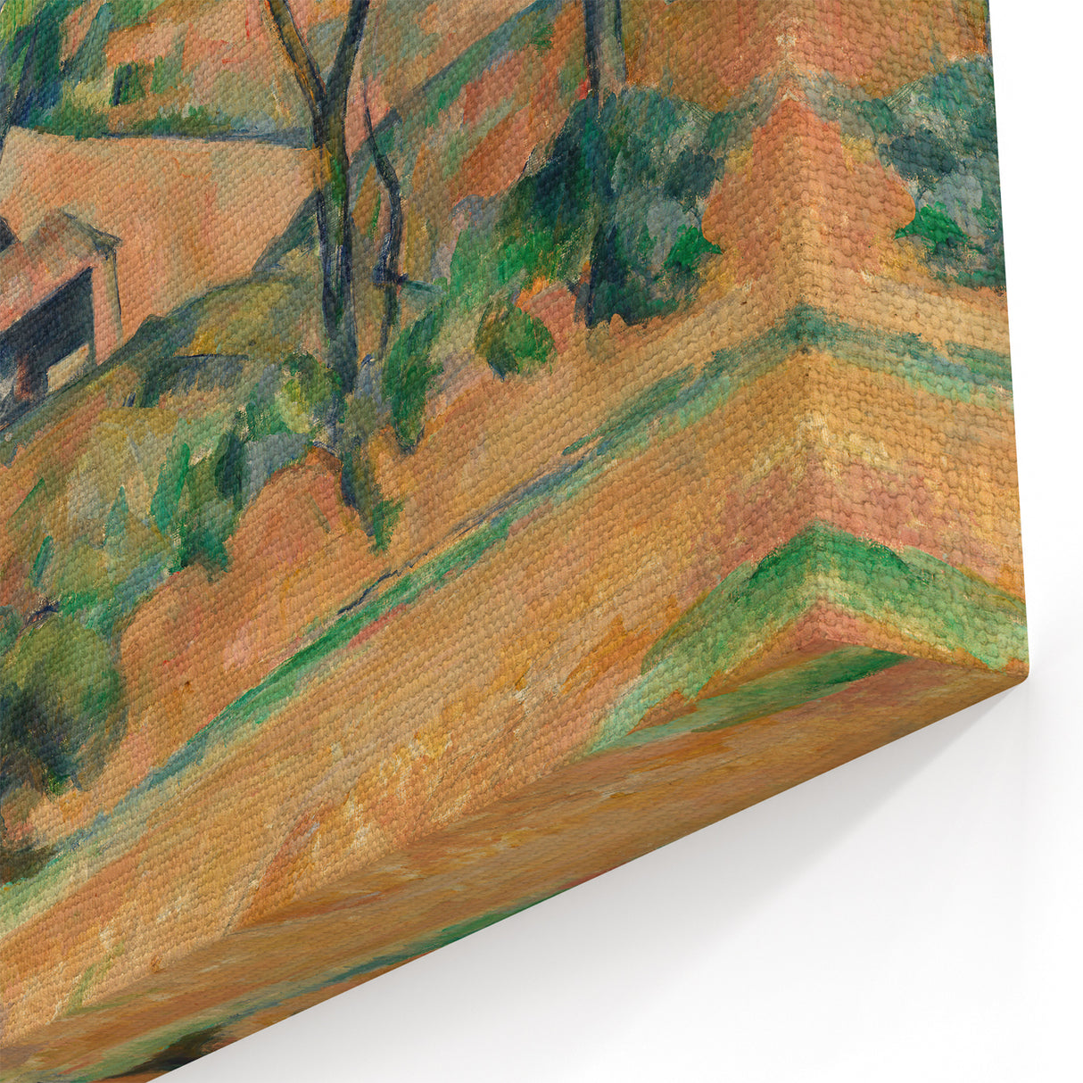 Impressionist Landscape Wall Art - House in Provence by Cézanne Print