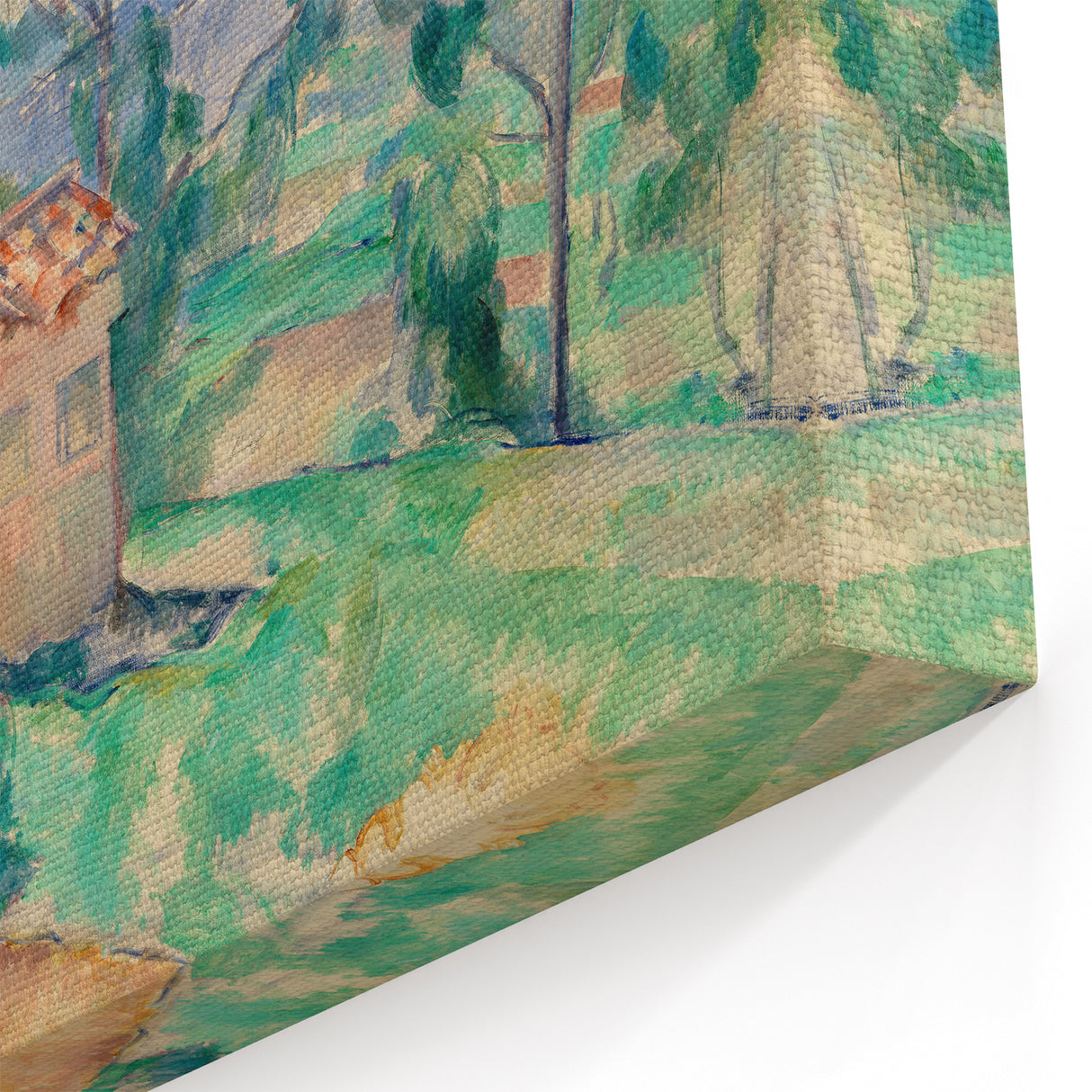 Impressionist Landscape Wall Art - Hunting Cabin in Provence by Cézanne
