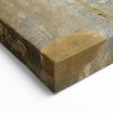 Floral Abstract Canvas - Elegant Lotus Blossom Wall Art