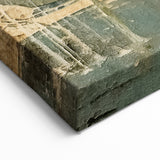 Abstract Lotus Floral Art - Eastern-Inspired Blossom Canvas