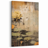 Contemporary Flower Prints - Abstract Floral Art on Canvas