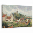 Impressionist Village Scene - Knocke Village by Camille Pissarro Print