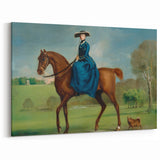 18th Century Neoclassical Equestrian Art Print of Countess