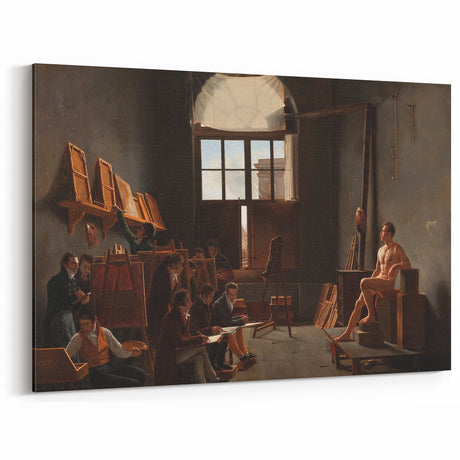 Neoclassical Art Print - The Studio of Jacques-Louis David