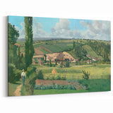 Impressionist Landscape - Les Pâtis, Pontoise by Camille Pissarro Print