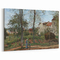 Impressionist Landscape - Autumn in Louveciennes by Camille Pissarro Print
