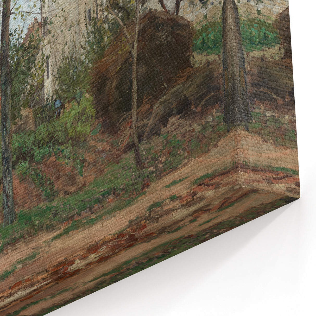Impressionist Landscape - Autumn in Louveciennes by Camille Pissarro Print