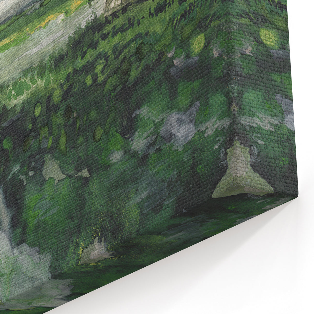 Impressionist Landscape Wall Art - Vincent van Gogh's Green Fields Print