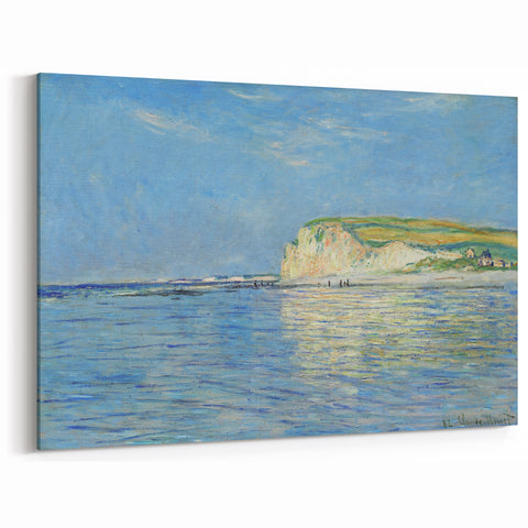 Impressionist Coastal Wall Art - Monet's Low Tide at Pourville Print