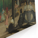 Impressionist Park Scene Wall Art - Glackens' Luxembourg Gardens Print