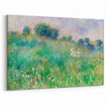 Impressionist Meadow Wall Art - Renoir’s Lush Green Landscape Print