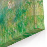 Impressionist Meadow Wall Art - Renoir’s Lush Green Landscape Print