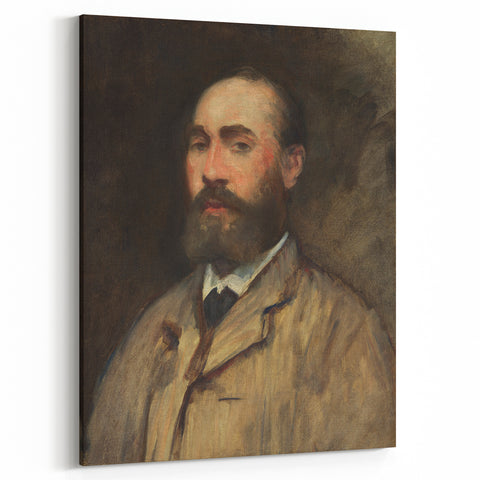 Impressionism Wall Art - Portrait of Jean-Baptiste Faure by Manet Print