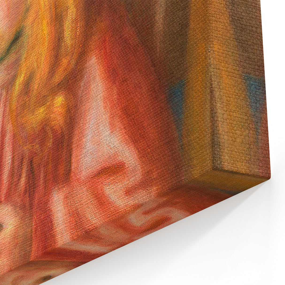 Impressionism Wall Art - Jean Renoir Sewing by Renoir Print for Home Decor
