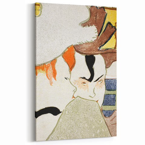 Impressionist Wall Art - L'Anglais au Moulin Rouge by Toulouse-Lautrec