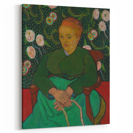 Impressionism Wall Art - Van Gogh's La Berceuse (Woman Rocking a Cradle)