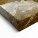 Modern Floral Abstract - Soft Blush Flower Canvas Art